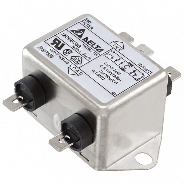 12DBBG5B Delta Electronics  Modules de filtrage de ligne électrique